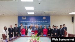 US Eximbank và Ngân hàng Phát triển Việt Nam ký kết bản ghi nhớ về khoản tiền 500 triệu USD để tạo điều kiện tài trợ cho hàng xuất khẩu của Hoa Kỳ sang Việt Nam, Hà Nội, ngày 18/3/2024. Photo EXIM.