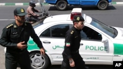  ایرانی پولیس، فائل فوٹو