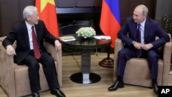 Ông Putin từng đến thăm Việt Nam nhiều lần